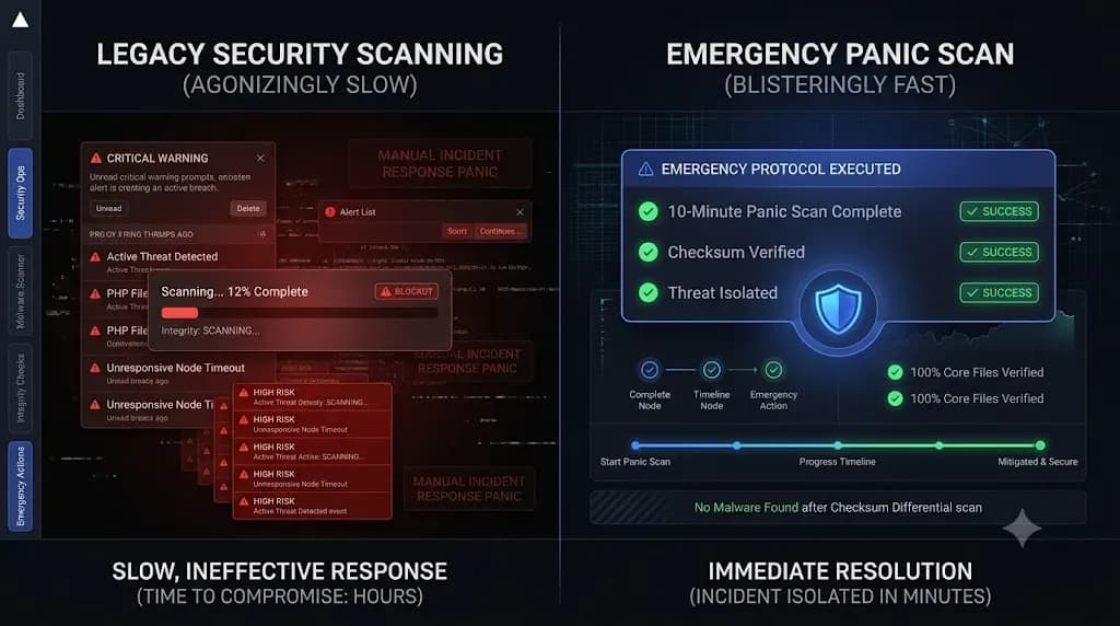 emergency wordpress malware scan